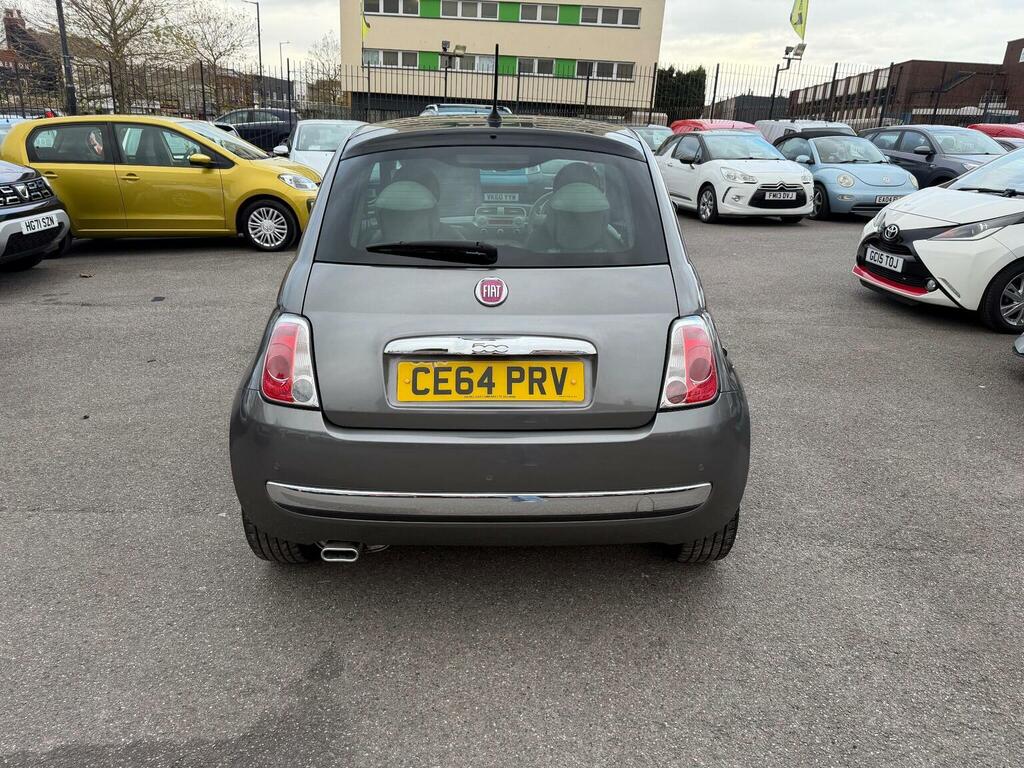 Fiat 500 Hatchback 0.9 Twinair Cult Euro 6 Ss 2014 CE64PRV Grey #4