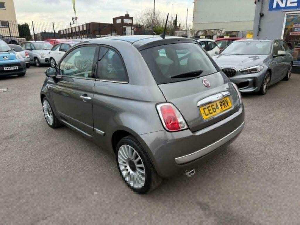 Fiat 500 Hatchback 0.9 Twinair Cult Euro 6 Ss 2014 CE64PRV Grey #5
