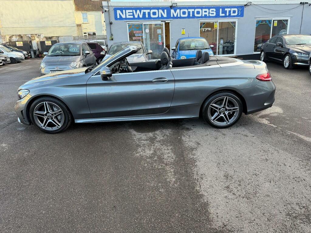 Mercedes-Benz C Class Convertible 2.0 C300d Amg Line Premium Cabriolet Grey #6