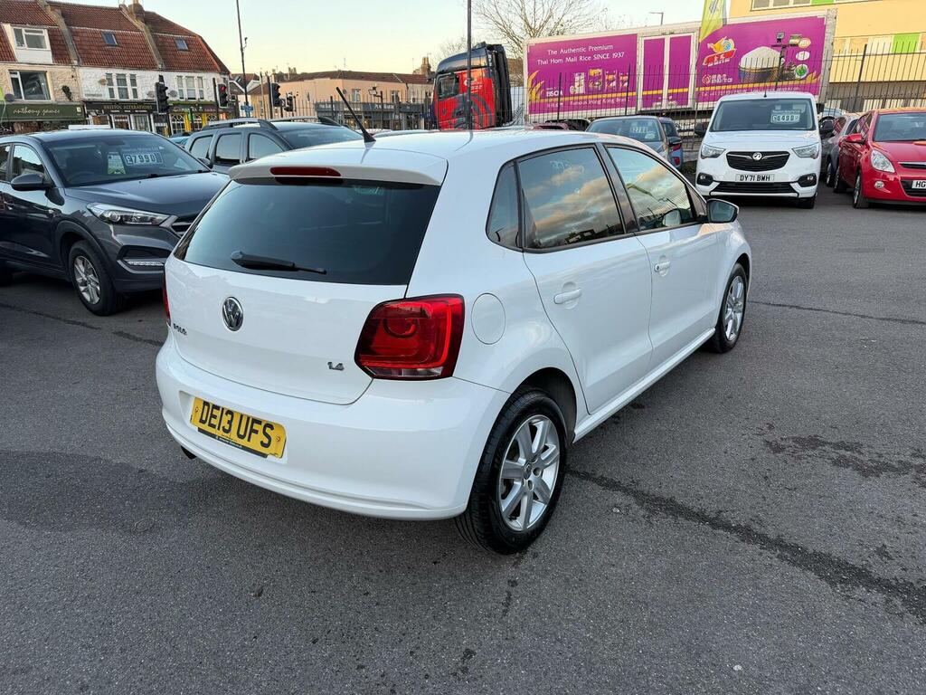 Volkswagen Polo Hatchback 1.4 Match Euro 5 201313 White #3