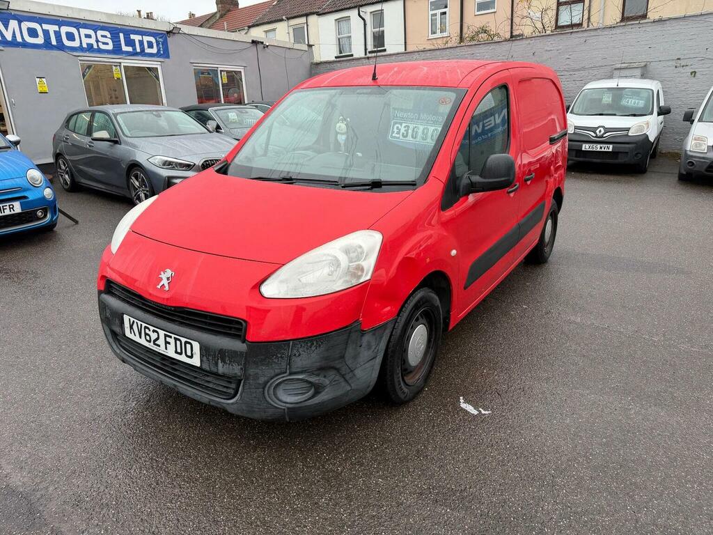 Peugeot Partner Panel Van 1.6 Hdi 625 S L1 201262 Red #5