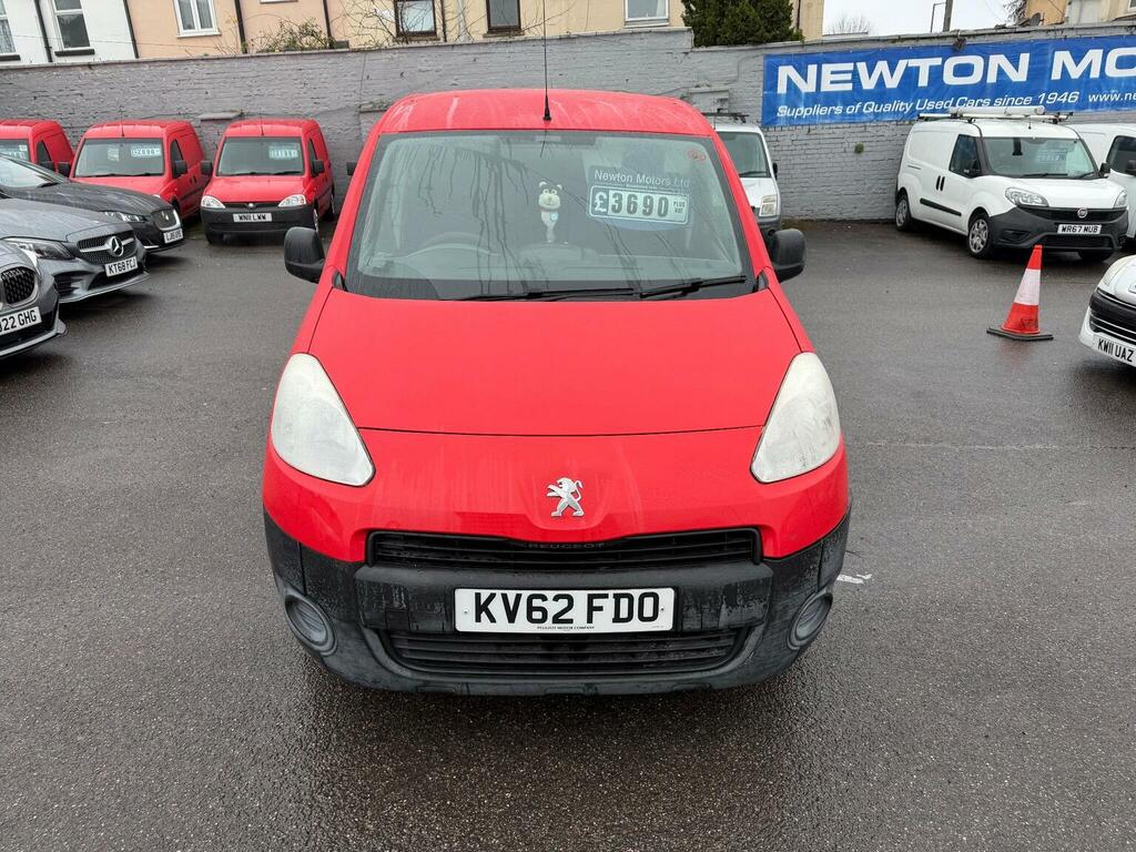 Peugeot Partner Panel Van 1.6 Hdi 625 S L1 201262 Red #6