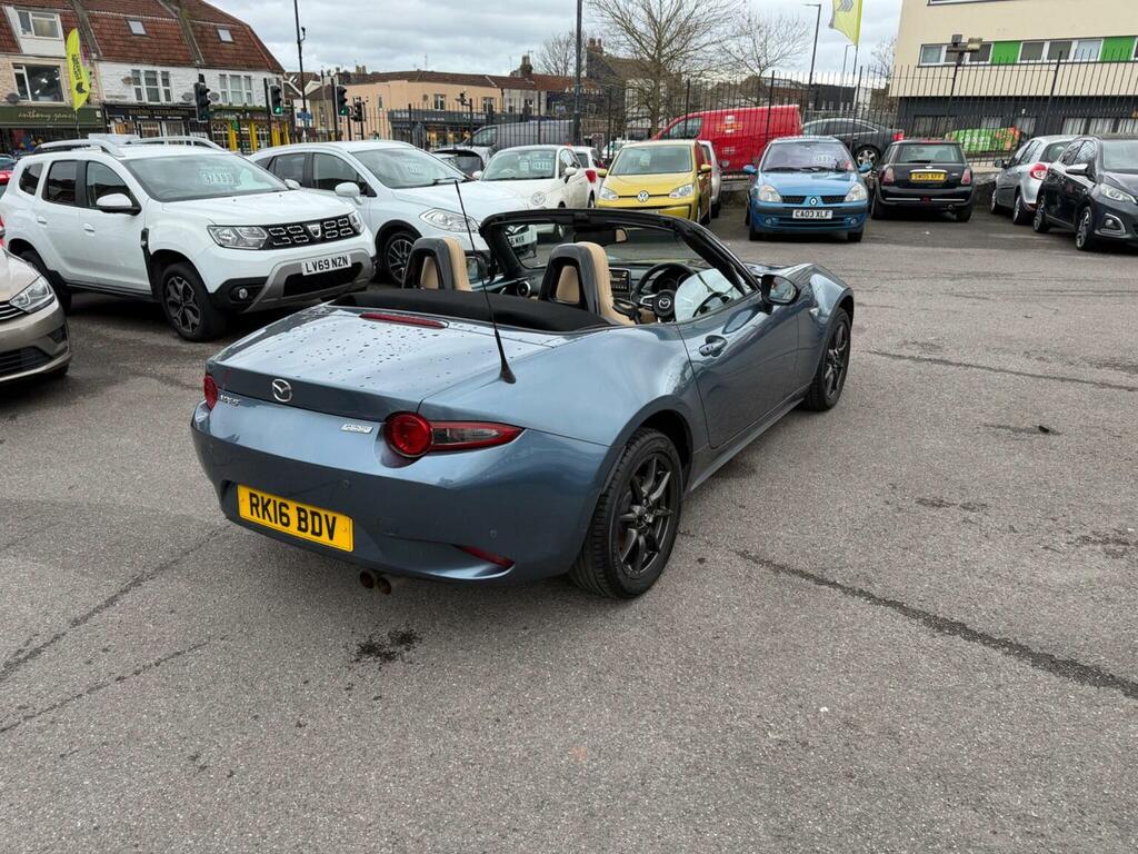 Mazda MX-5 Convertible 1.5 Skyactiv-g Sport Nav Euro 6 2 RK16BDV Blue #3