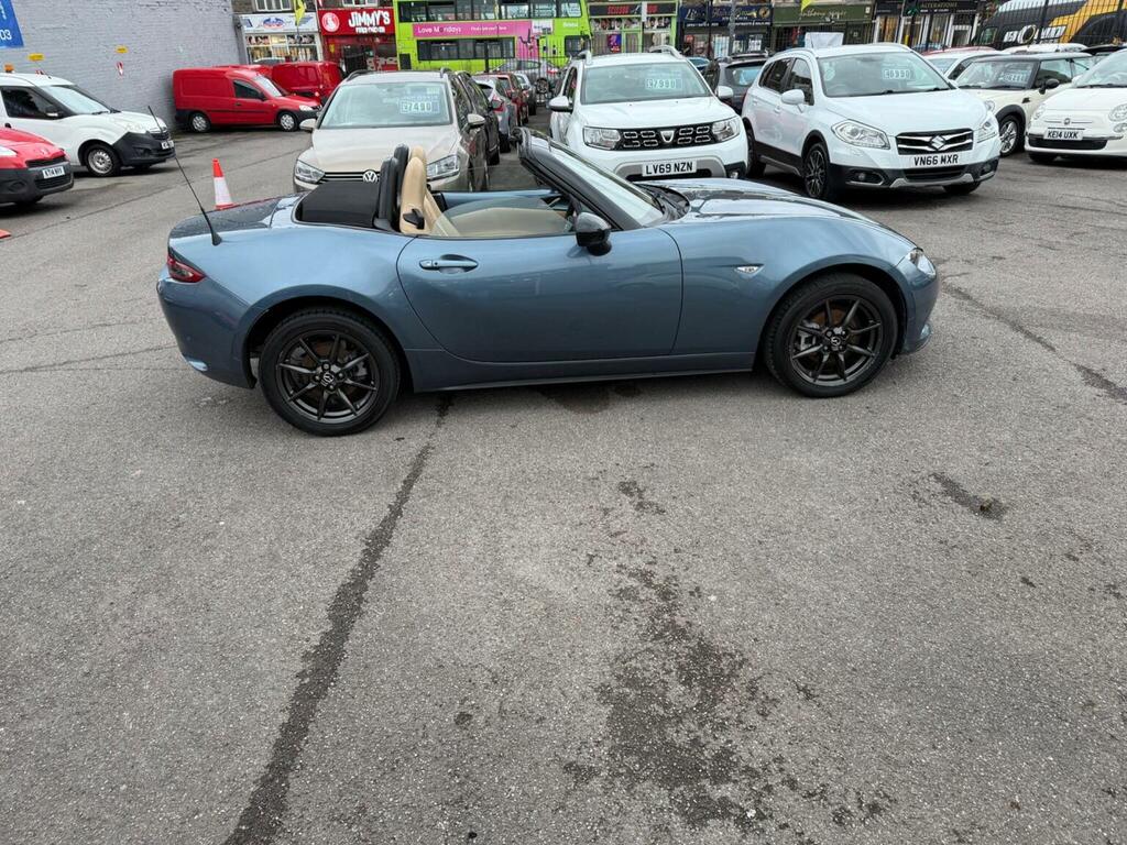 Mazda MX-5 Convertible 1.5 Skyactiv-g Sport Nav Euro 6 2 RK16BDV Blue #2