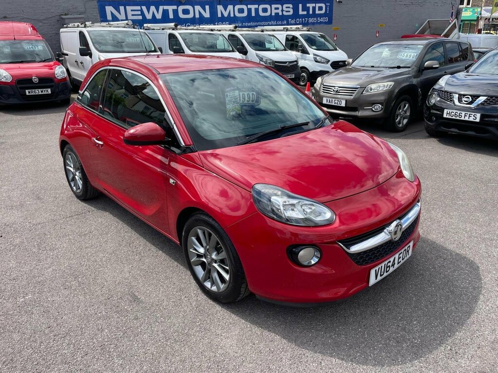 Vauxhall Adam Hatchback 1.2 16V Jam Euro 5 201464 Red