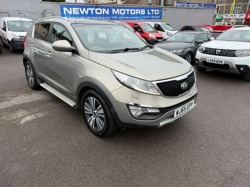 Kia Sportage Suv 2.0 Crdi Kx-3 Awd Euro 5 201565 Silver