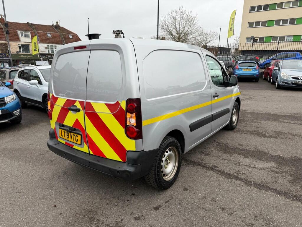 Peugeot Partner Panel Van 1.6 Bluehdi 854 Se L1 201919 LT19VTG Silver #3