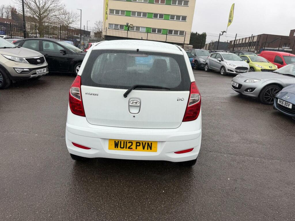 Hyundai I10 Hatchback 1.2 Active Euro 5 201212 WU12PVN White #4
