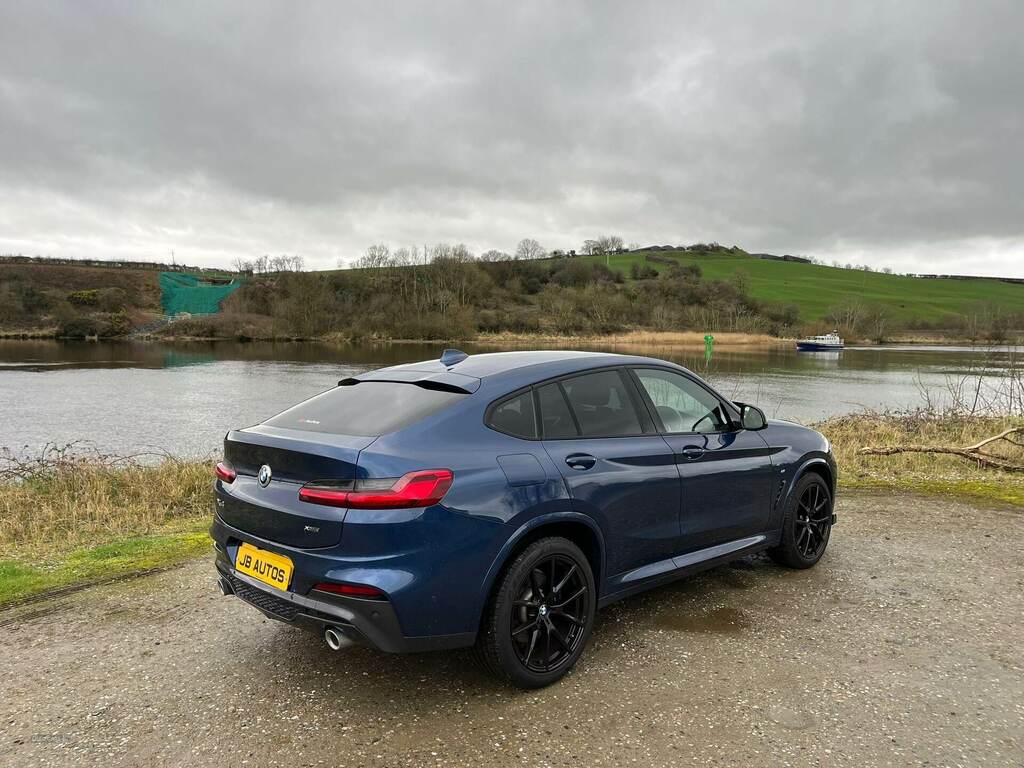 BMW X4 Xdrive20d M Sport Step FY68EOX Blue #3