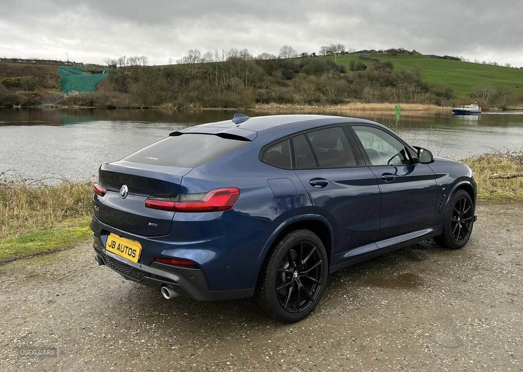 BMW X4 Xdrive20d M Sport Step FY68EOX Blue #5