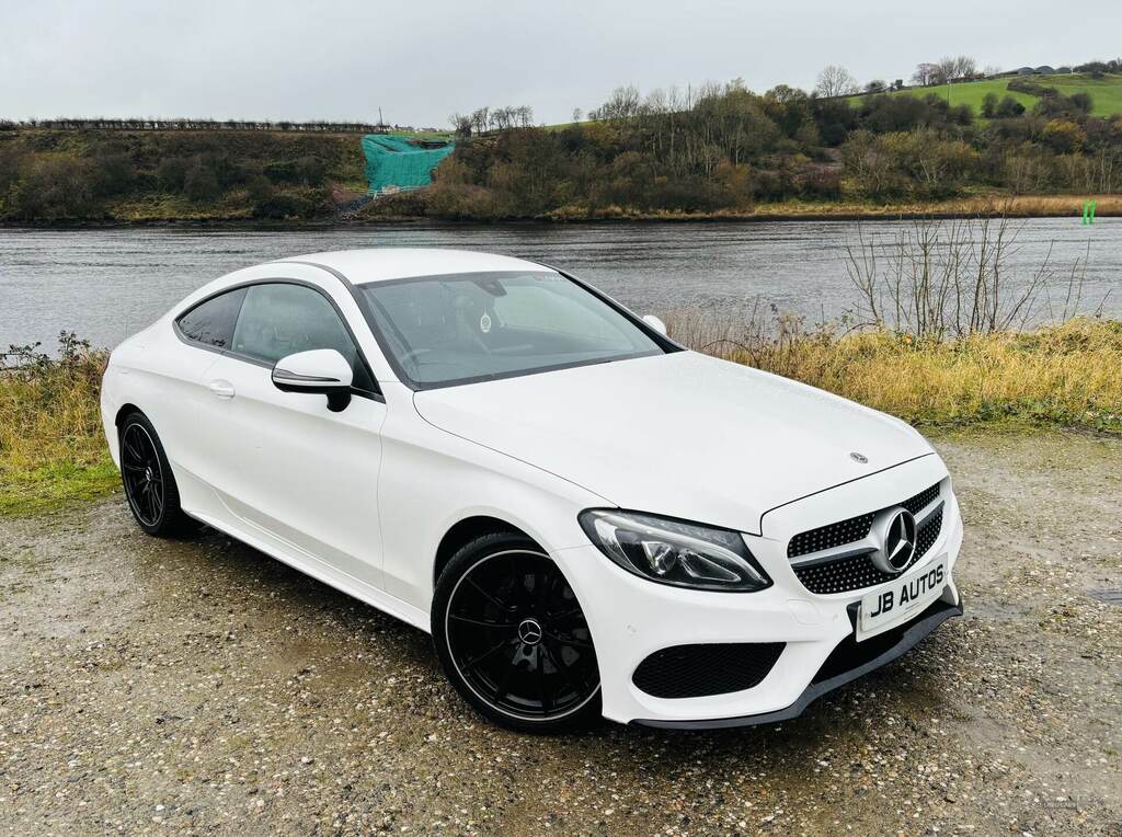Mercedes-Benz C Class C220d Amg Line White