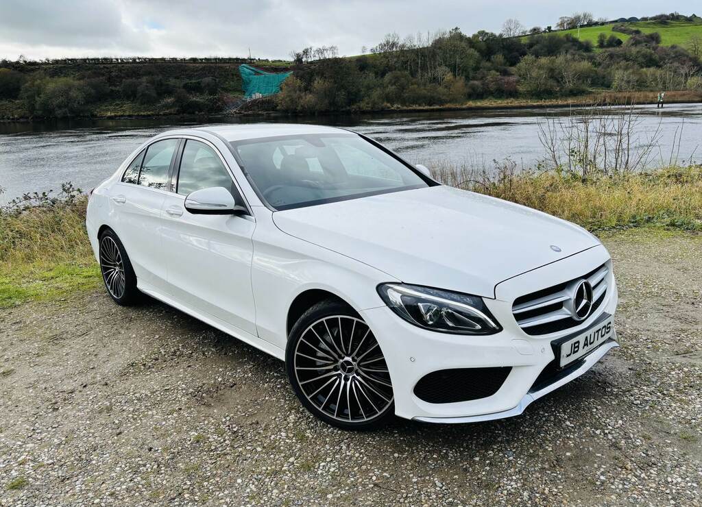 Mercedes-Benz C Class C250 Bluetec Amg Line White