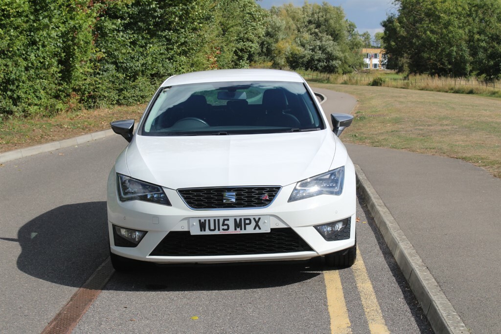 Seat Leon Tsi Fr Technology WU15MPX White #6