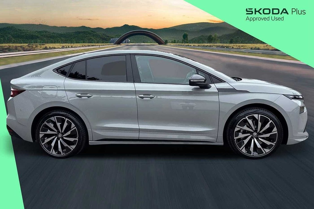 Skoda ENYAQ 82Kwh 85X Sportline Coupe 4Wd GV25BVT Grey #5