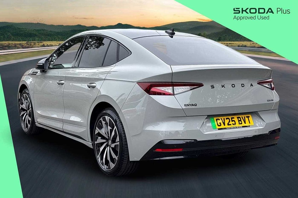 Skoda ENYAQ 82Kwh 85X Sportline Coupe 4Wd GV25BVT Grey #4