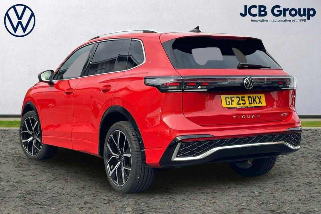 Volkswagen Tiguan 1.5 Etsi Mhev R-line Suv Hybrid Dsg GF25DKX Red #3
