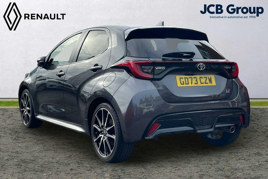 Toyota Yaris 1.5 Vvt H Gr Sport Hatchback Hybrid E C GD73CZW Grey #3