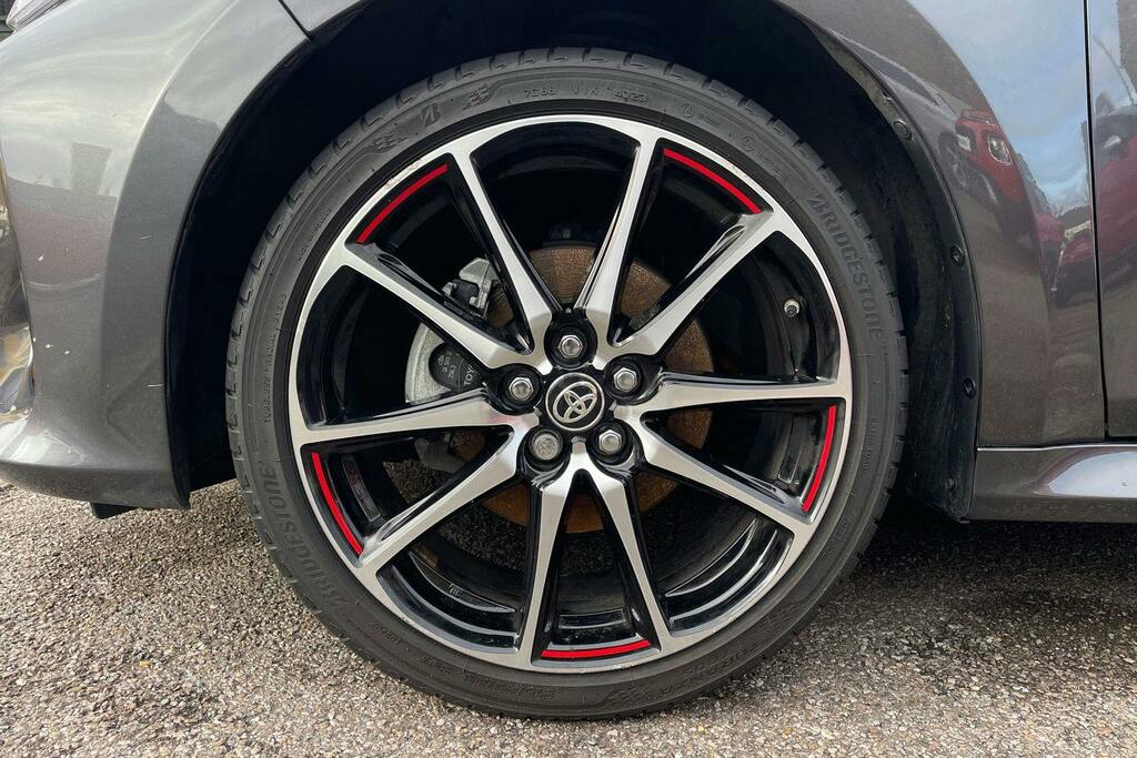 Toyota Yaris 1.5 Vvt H Gr Sport Hatchback Hybrid E C GD73CZW Grey #5