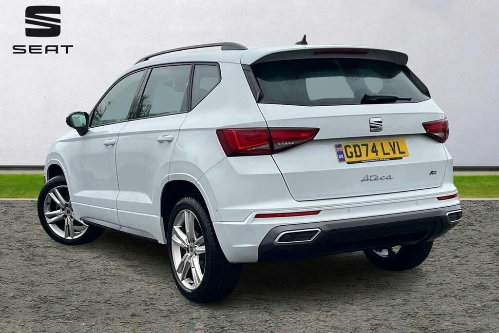 Seat Ateca 1.5 Tsi Evo Fr Suv Dsg GD74LVL White #3