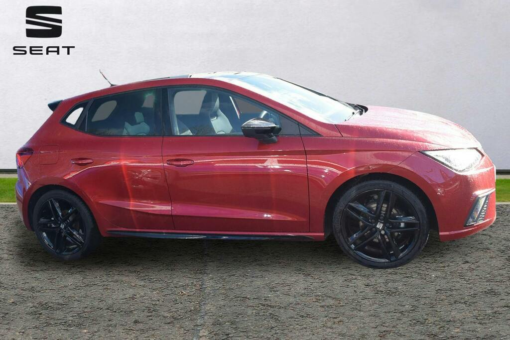 Seat Ibiza 1.0 Tsi Fr Black Edition Hatchback Dsg KR25FDV Red #4