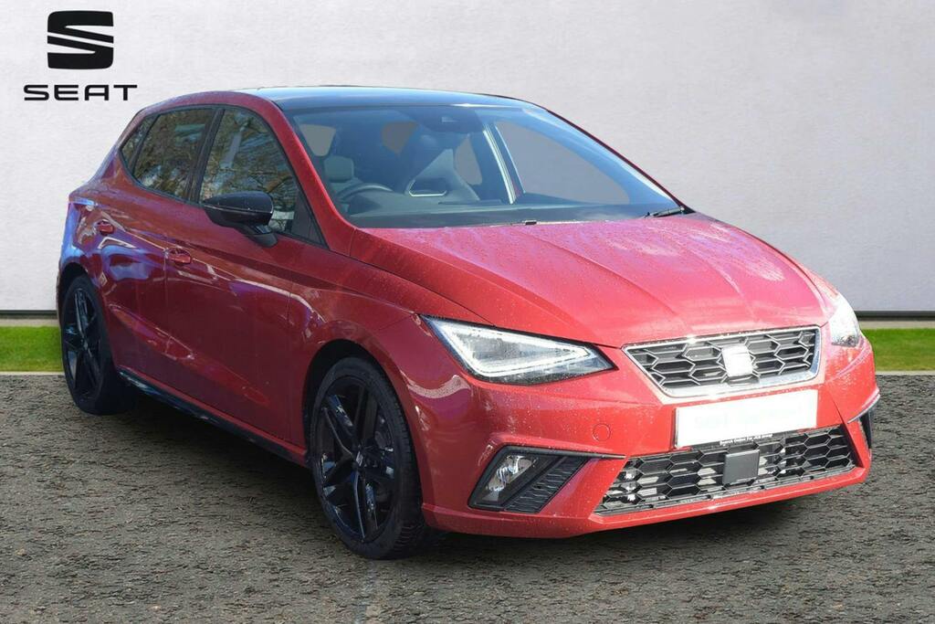 Seat Ibiza 1.0 Tsi Fr Black Edition Hatchback Dsg Red