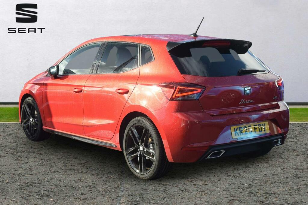 Seat Ibiza 1.0 Tsi Fr Black Edition Hatchback Dsg KR25FDV Red #3