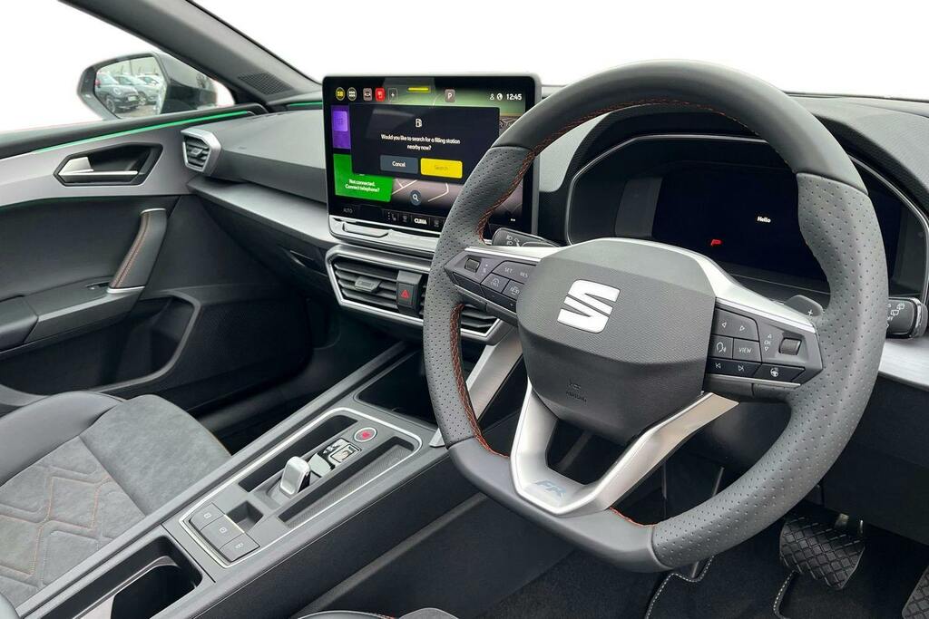 Seat Leon 1.5 Etsi Mhev Fr Black Edition Hatchback Petro GD75OVV Grey #6