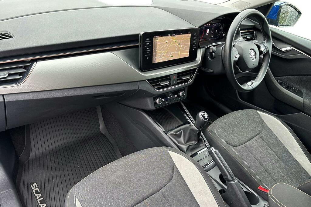 Skoda Scala 1.0 Tsi Se L Hatchback OV72KCN Blue #2