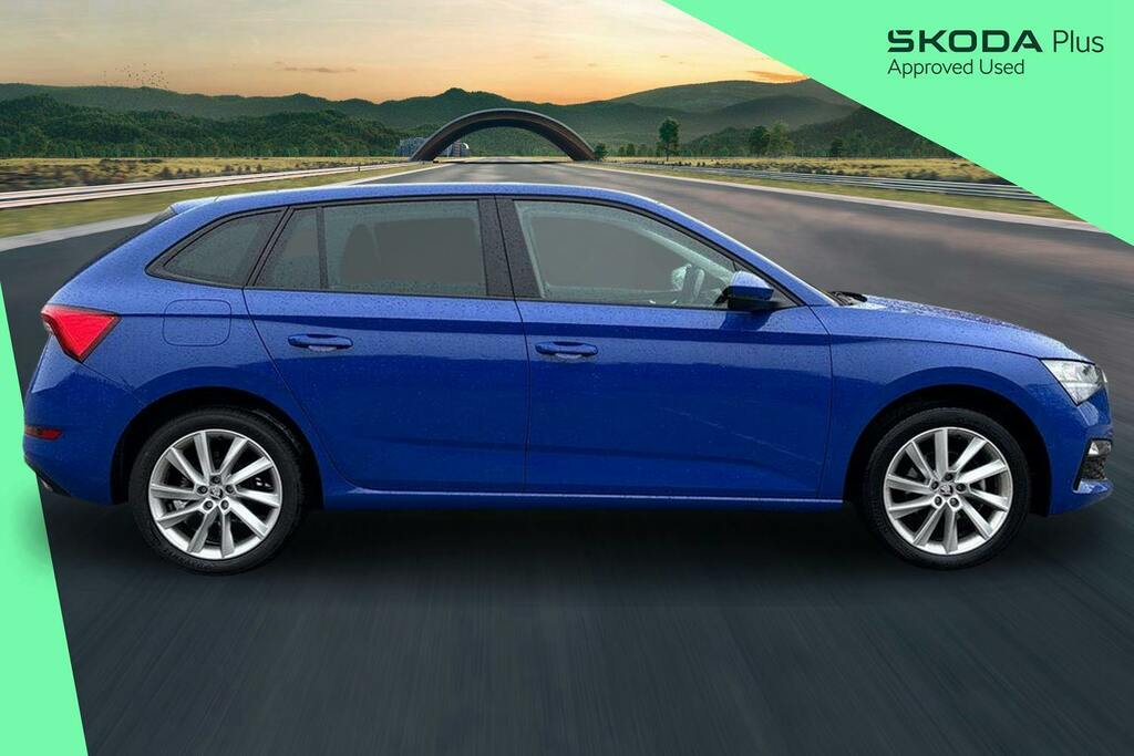 Skoda Scala 1.0 Tsi Se L Hatchback OV72KCN Blue #4
