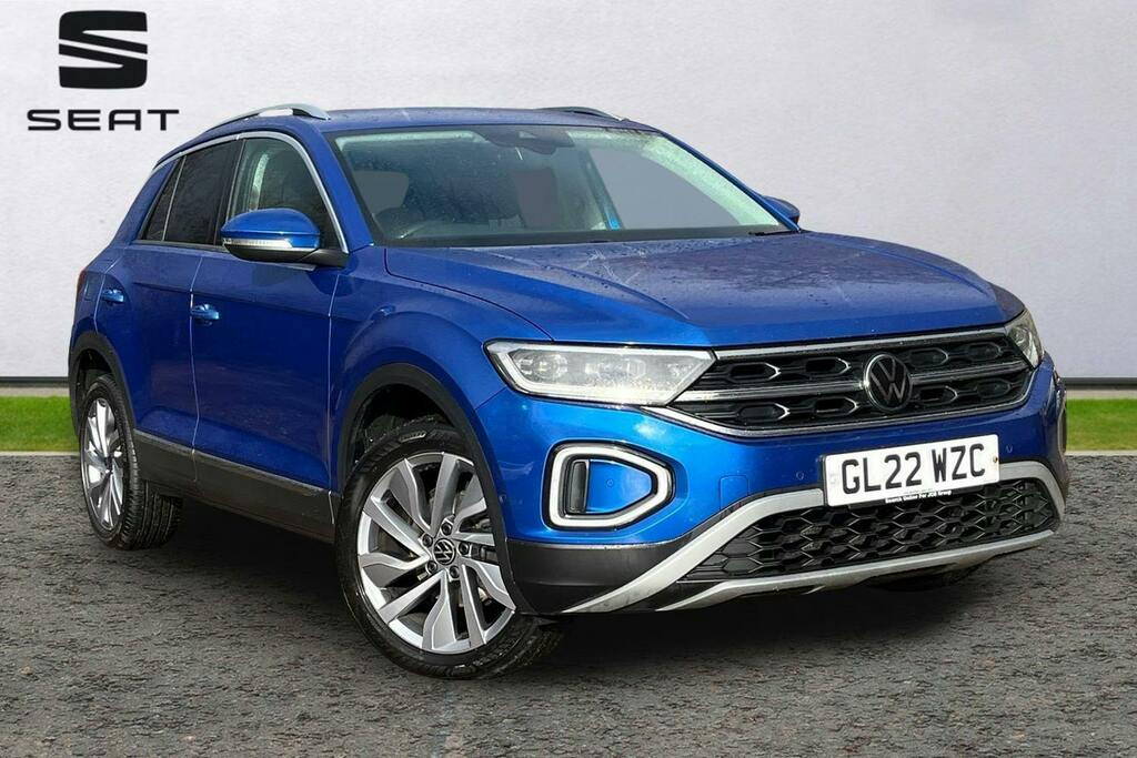 Volkswagen T-Roc 1.5 Tsi Style Suv Blue
