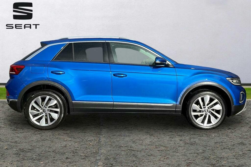 Volkswagen T-Roc 1.5 Tsi Style Suv GL22WZC Blue #4