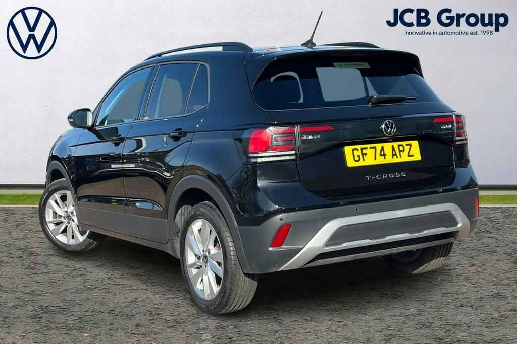 Volkswagen T-Cross 1.0 Tsi Match Suv GF74APZ Black #3