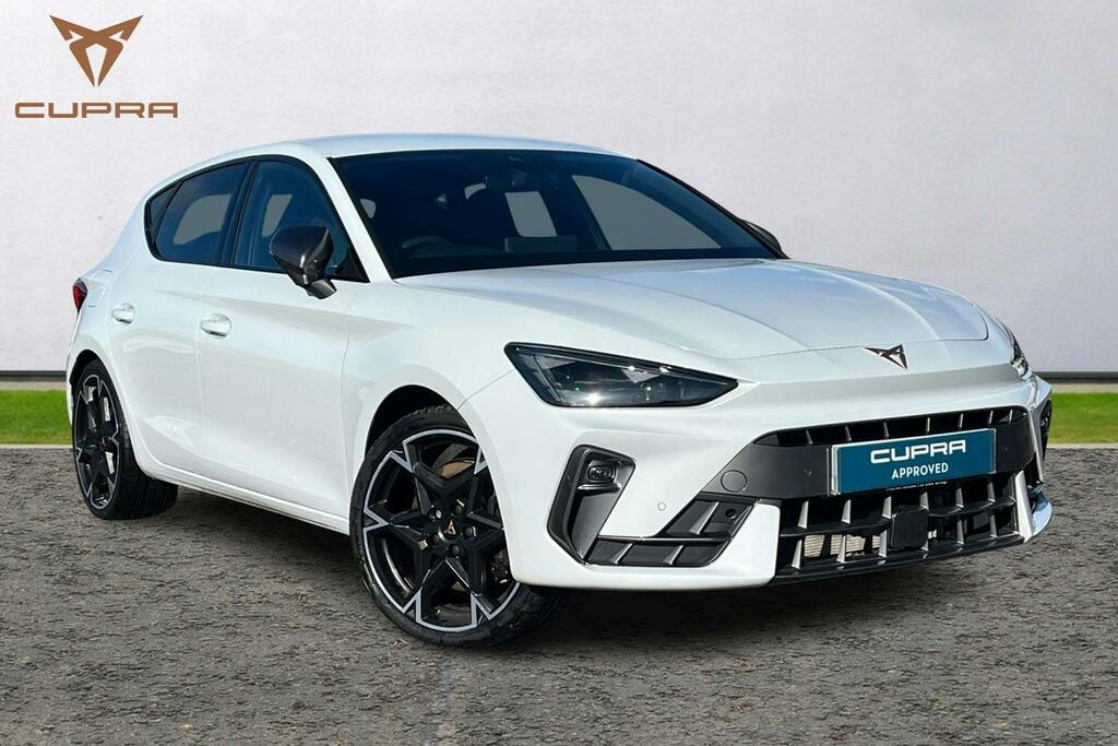 Cupra Leon 1.5 Ehybrid 25.8Kwh Vz1 Hatchback Plug White