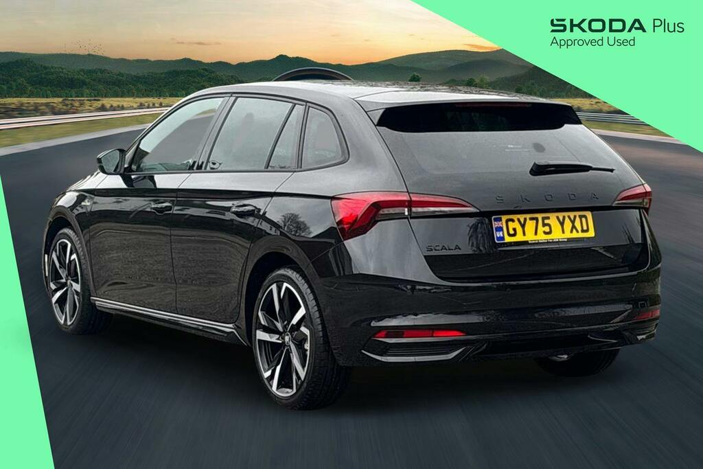 Skoda Scala 1.5 Tsi Monte Carlo Edition Hatchback D GY75YXD Black #3