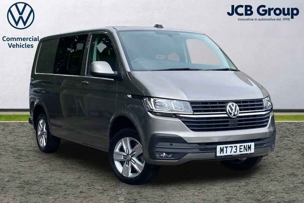 Volkswagen Transporter 2.0 Tdi T32 Highline Kombi Double Cab D Beige