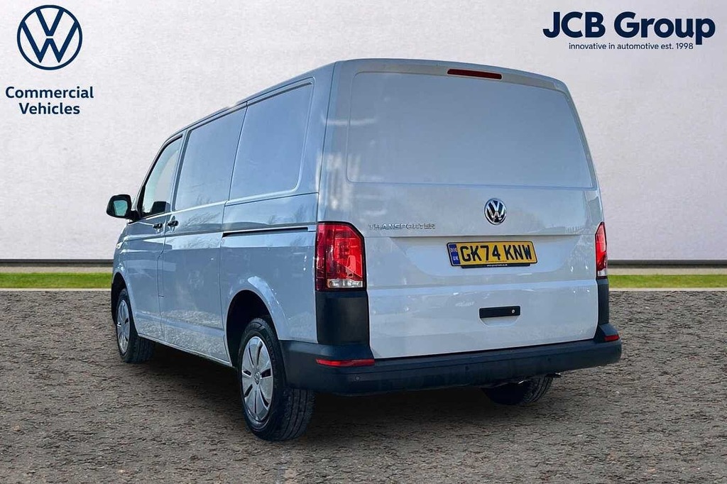 Volkswagen Transporter 2.0 Tdi T30 Startline Panel Van GK74KNW White #3