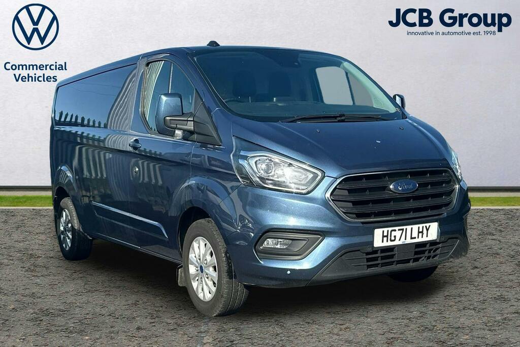 Ford Transit Custom 2.0 300 Ecoblue Limited Panel Van Manua Blue