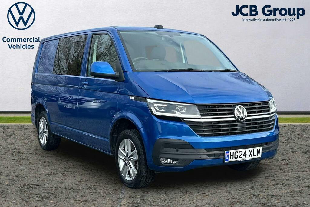 Volkswagen Transporter 2.0 Tdi T32 Highline Kombi Double Cab D Blue