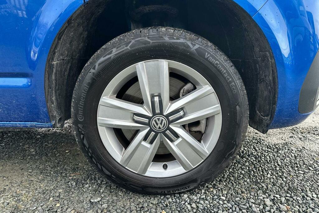 Volkswagen Transporter 2.0 Tdi T32 Highline Kombi Double Cab D HG24XLW Blue #5