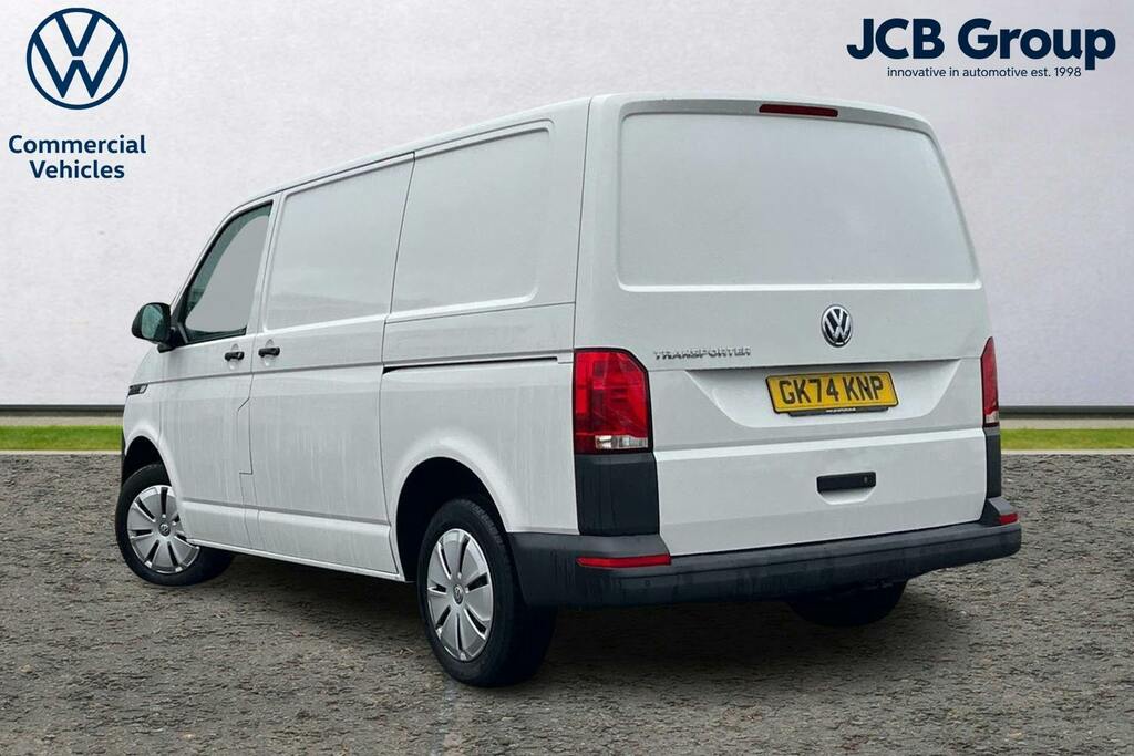 Volkswagen Transporter 2.0 Tdi T30 Startline Panel Van GK74KNP White #3