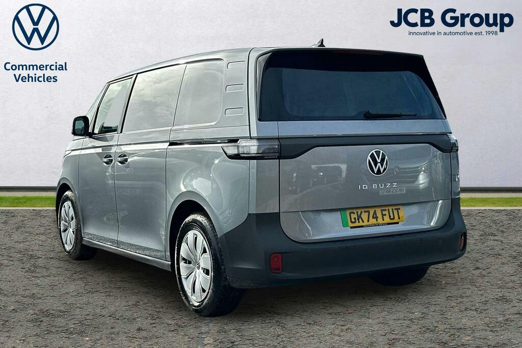 Volkswagen ID.Buzz Pro 79Kwh Commerce Panel Van Silver #3