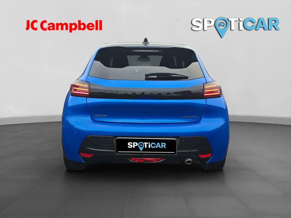 Peugeot 208 1.2 Hybrid Gt Hatchback KM25UAB Blue #3