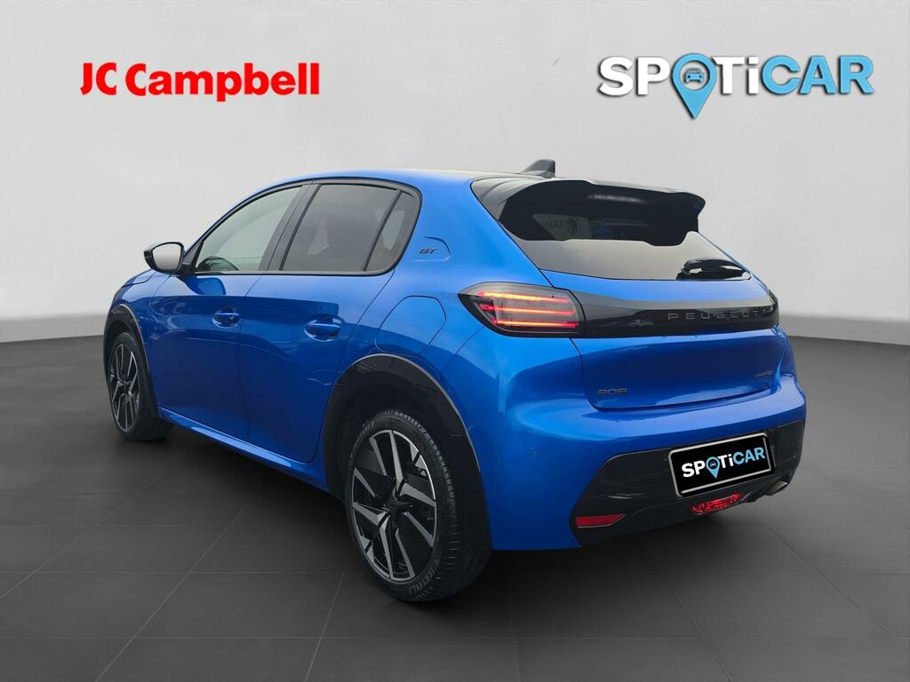 Peugeot 208 1.2 Hybrid Gt Hatchback KM25UAB Blue #2