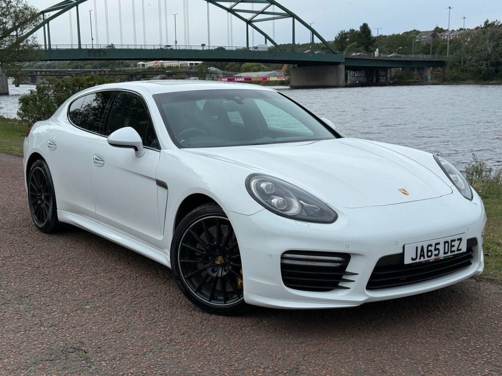 Porsche Panamera 4.8L Turbo S White