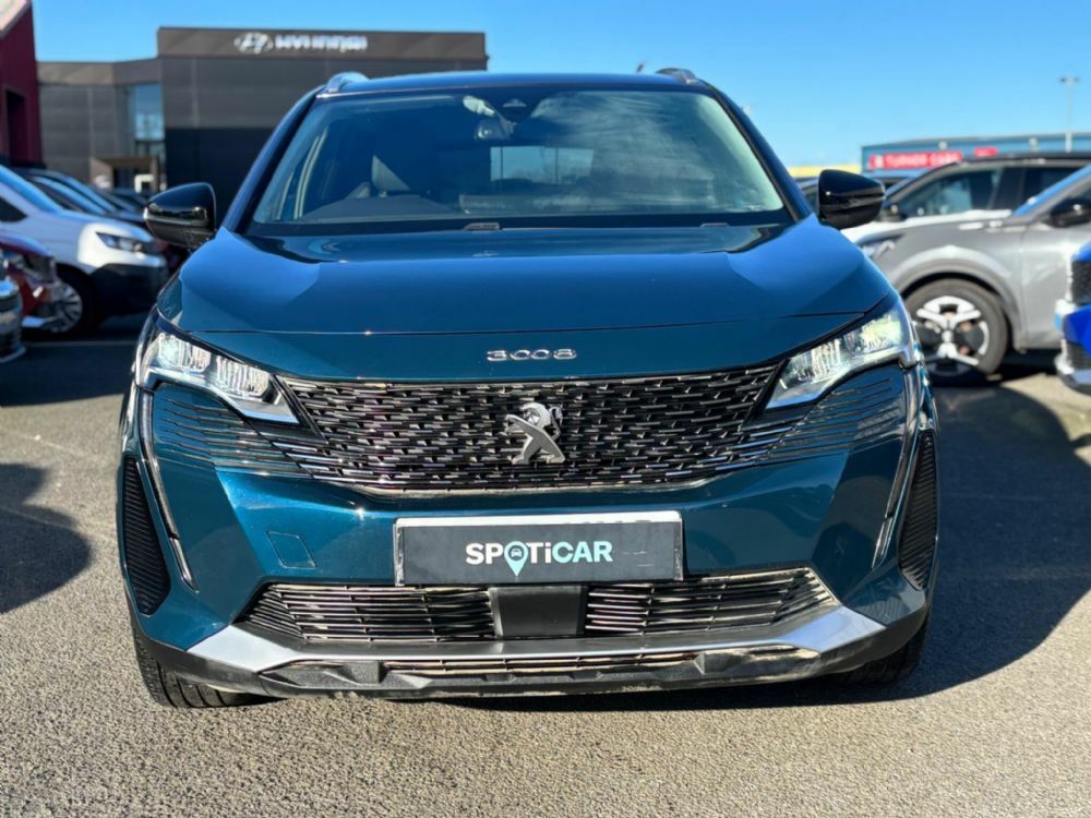 Peugeot 3008 1.2 Puretech Allure Premium Euro 6 S S LP72UVC Blue #4