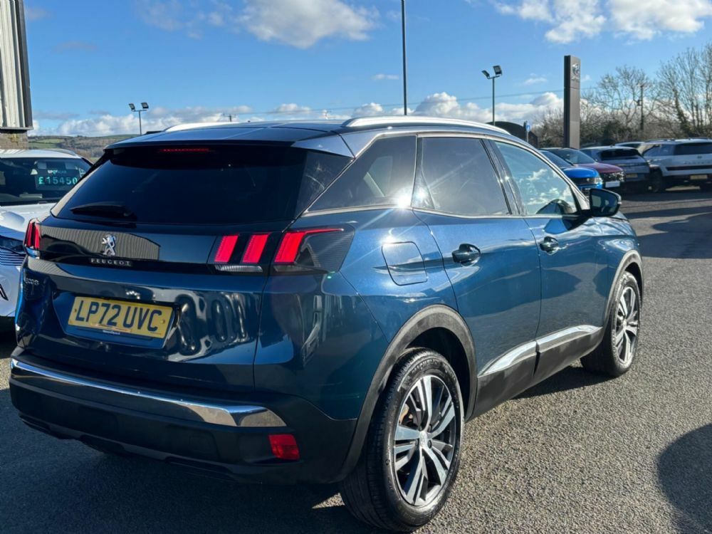 Peugeot 3008 1.2 Puretech Allure Premium Euro 6 S S LP72UVC Blue #6