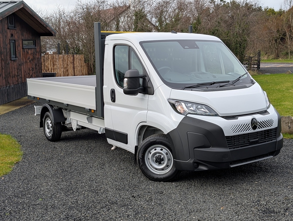 Citroen Relay Dropside 2.2Bhdi 140Hp Enterprise White