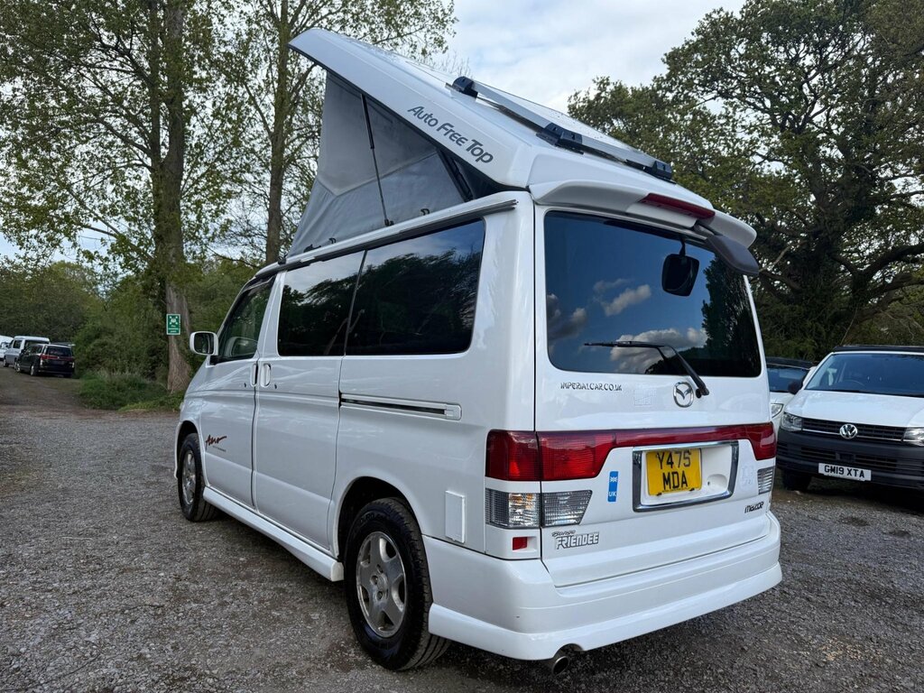 Mazda Bongo Aft 4 Berth Full Rear Camper Conversion 5 Seats White #4