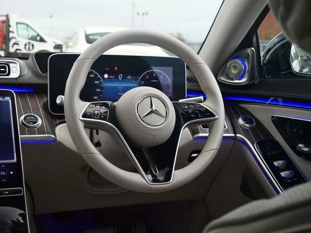 Mercedes-Benz Maybach S Class 4.0 S580h V8 Mhev First Class Saloon Hy Black #45