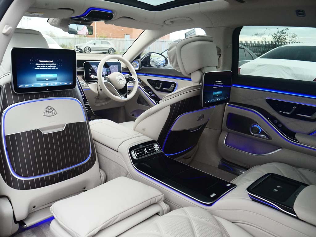 Mercedes-Benz Maybach S Class 4.0 S580h V8 Mhev First Class Saloon Hy Black #48